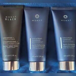 Monat Black Shampoo + Conditioner Duo